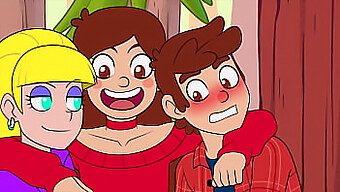 Video Parodi Gravity Falls Dengan Porn Kartun: Menjilat Dan Menunggangi