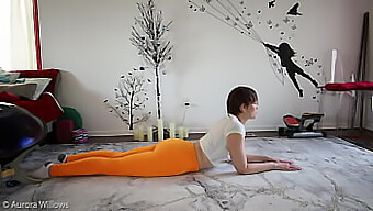 Femdom Wife Teaches Yoga To Amateur Guy