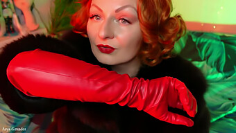 Amateur German Babe Teases With Latex Gloves In Asmr Video