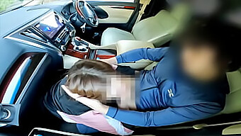 Hidden Camera Captures Wife'S Passionate Encounter With Lover In A Car