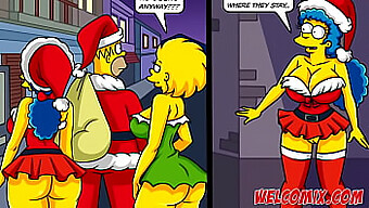 Simsons Hentai: Een Taboe Kerstcadeau In Porn Comics