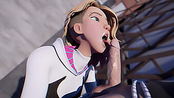 สัมผัสความเสียวสุดยอดกับ Deepthroat 3d ของ Spider-Gwen