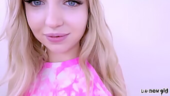 Teen Blonde Gives A Blowjob In Pov Style