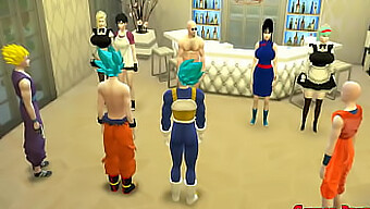 ¡el Episodio 63 De Dragon Ball Z Presenta A Una Criada Goku, Gohan, Vegeta Y Clirin Cobrándola Y Recuperando A Sus Hermosas Esposas!