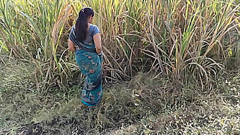 Komal Got Caught Peeing In The Field And Brought Home By A Stranger For Sex