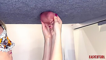 Horny Russian Slut Annycandy Shows Off Her Stretched Balls In Kinky Video