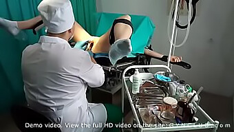 Girl Experiences Intense Pleasure During Gynecologist Visit