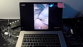 Grote Natuurlijke Tieten En Kont Stuiteren In Amateur Webcamvideo