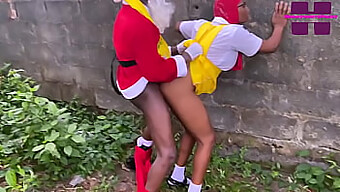 Santa'S Naughty Gift Exchange With Hijab-Clad Ebony Babe. Big Cock And Homemade Action. Subscribe To Red.